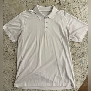 Lululemon men’s white polo
